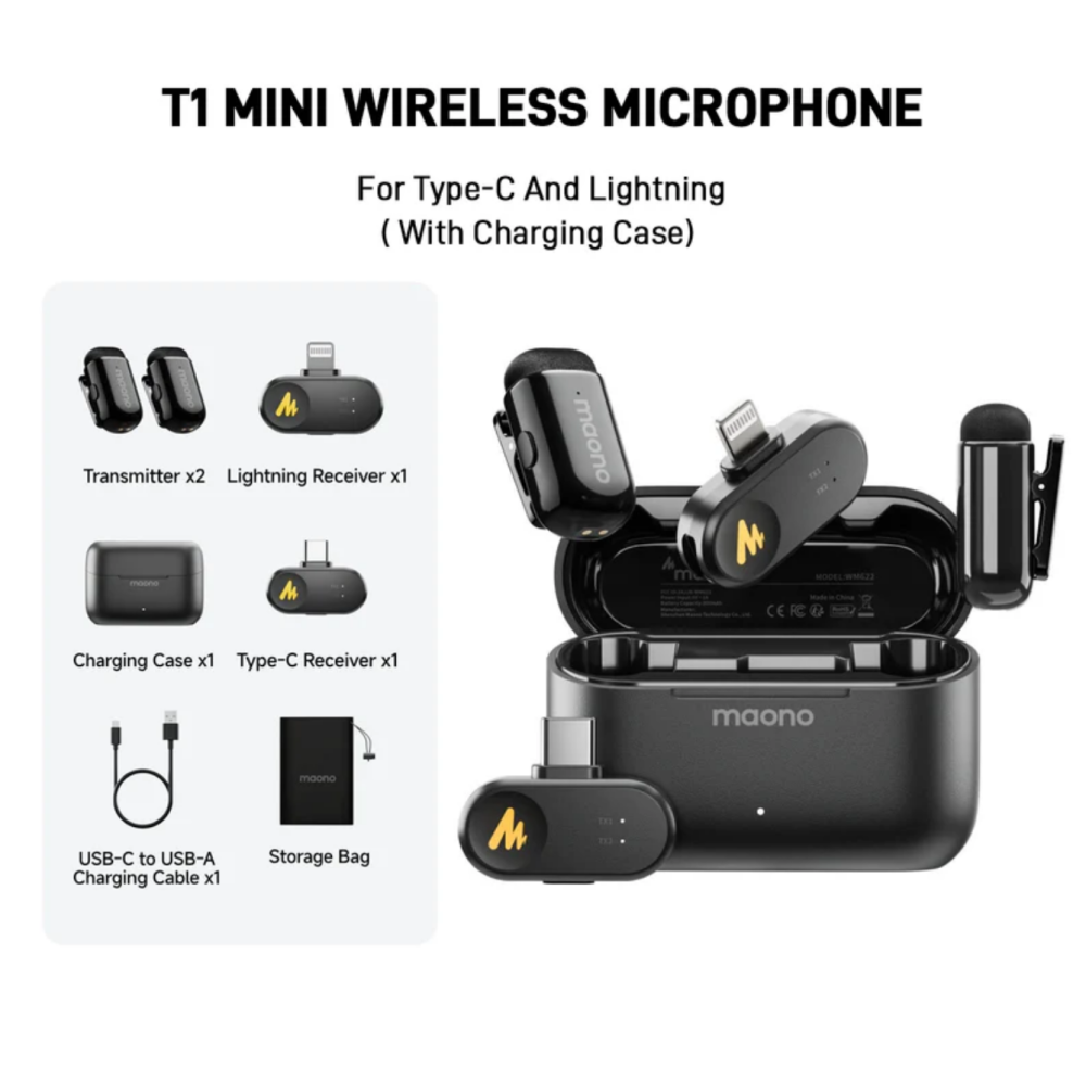 مايكروفون MAONO Wave T1 Mini
